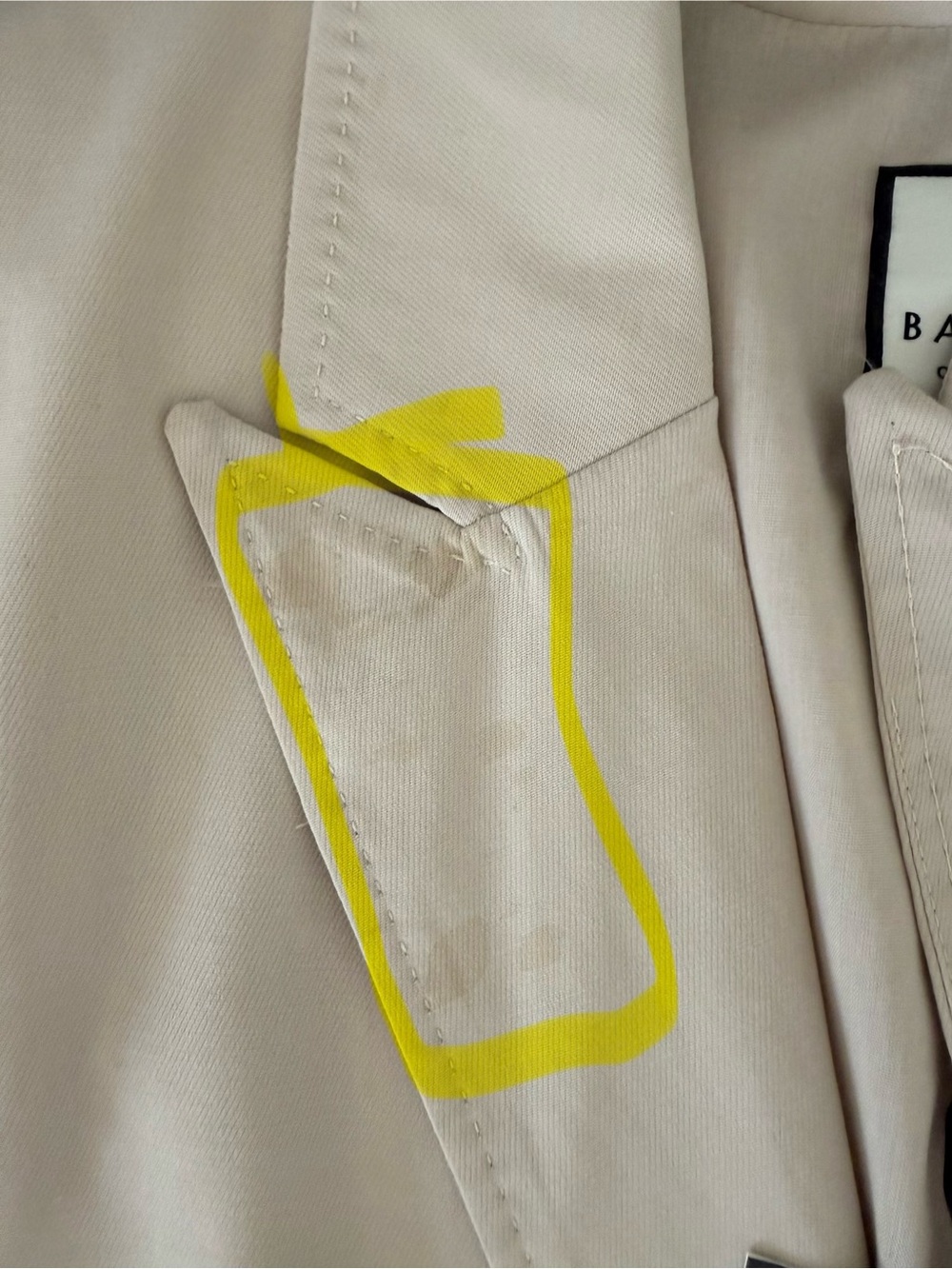 Bagatelle Cream Sleeveless Blazer Vest XL - Picture 9 of 10